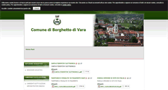 Desktop Screenshot of comunediborghettodivara.net